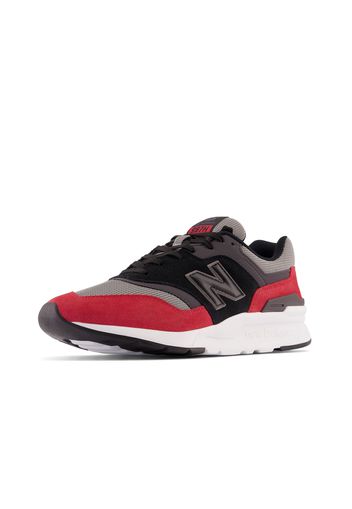 new balance Sneaker bassa '997H'  grigio chiaro / grigio scuro / rosso rubino / nero / bianco