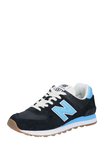 new balance Sneaker bassa '574'  blu chiaro / nero / bianco