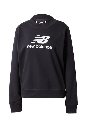 new balance Felpa  nero / bianco