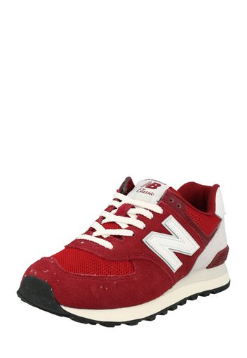 new balance Sneaker bassa '574'  rosso / bianco