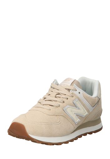 new balance Sneaker bassa '574'  crema / sabbia / grigio chiaro