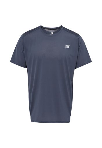 new balance Maglia funzionale 'Accelerate'  blu scuro / grigio