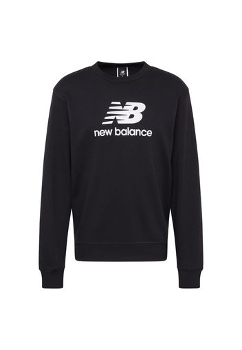 new balance Felpa  nero / bianco