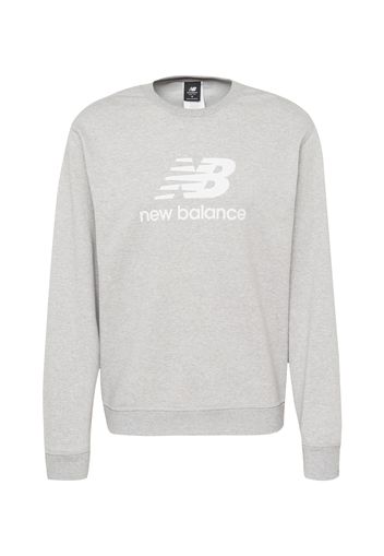 new balance Felpa  grigio chiaro / bianco