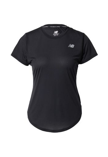 new balance Maglia funzionale 'Accelerate'  nero / bianco