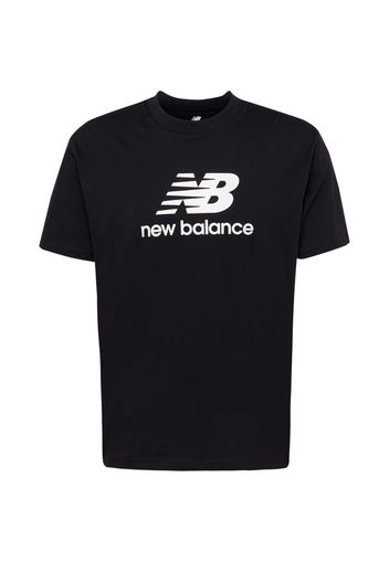 new balance Maglietta  nero / bianco