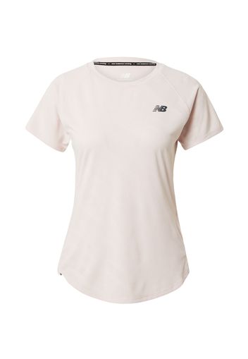 new balance Maglia funzionale  rosé / nero