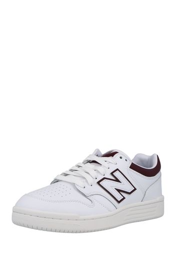 new balance Sneaker bassa  bordeaux / bianco