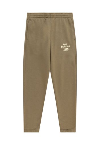 new balance Pantaloni  oliva / bianco