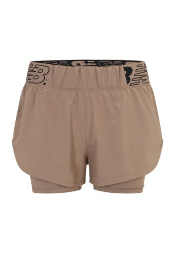 new balance Pantaloni sportivi 'Relentless'  marrone / nero