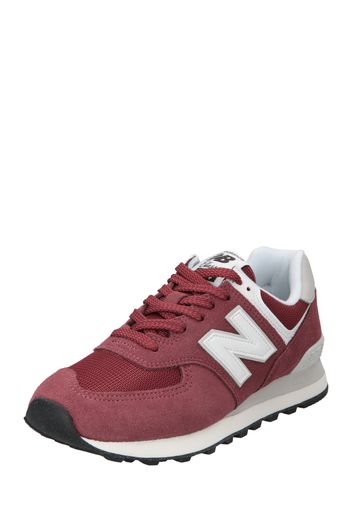 new balance Sneaker bassa  grigio chiaro / borgogna / bianco