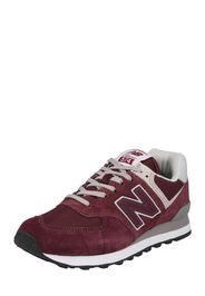 new balance Sneaker bassa '574'  borgogna / bianco