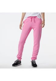 new balance Pantaloni  rosa / bianco