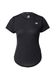 new balance Maglia funzionale 'Accelerate'  nero / bianco