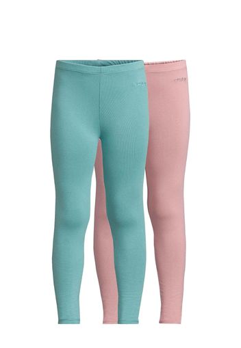 New Life Leggings  turchese / rosa