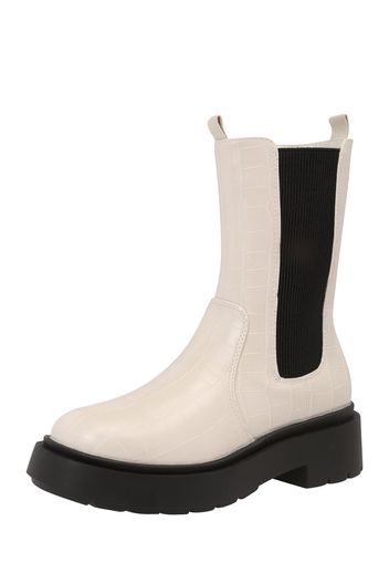 NEW LOOK Boots chelsea 'ALAN 2'  nero / bianco naturale