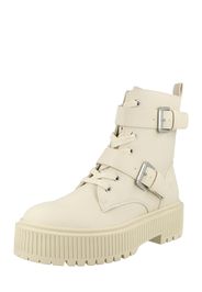 NEW LOOK Stivaletto stringato 'CHESHIRE'  bianco lana