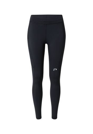 Newline Pantaloni sportivi  nero / grigio