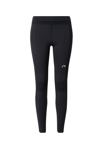 Newline Pantaloni sportivi  nero / grigio chiaro