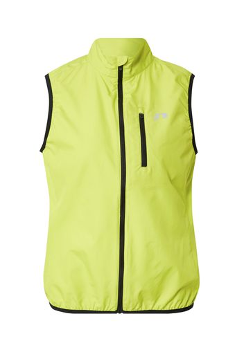 Newline Gilet sportivo  limone / nero