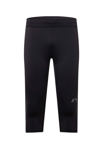 Newline Pantaloni sportivi  nero / grigio