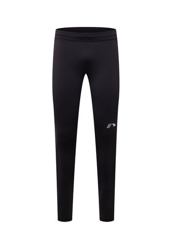 Newline Pantaloni sportivi  nero / bianco