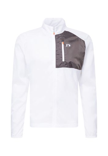 Newline Giacca sportiva  grigio scuro / offwhite / trasparente