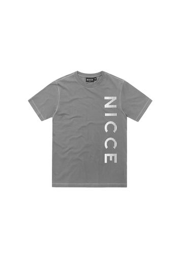 Nicce Maglietta 'SPRINT'  grigio / bianco