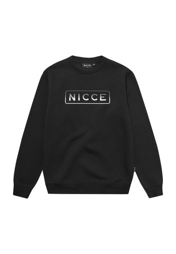 Nicce Felpa 'POWELL'  nero / bianco