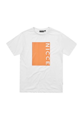 Nicce Maglietta  bianco / arancione