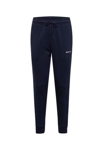 Nicce Pantaloni  navy / bianco