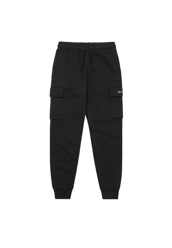 Nicce Pantaloni cargo  bianco / nero