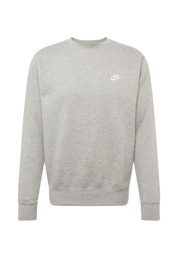 Nike Sportswear Felpa  grigio chiaro / bianco