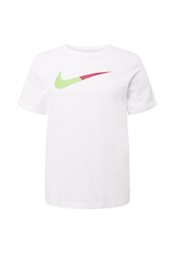 Nike Sportswear Maglietta  bianco / verde chiaro / giallo / rosso / blu