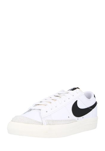 Nike Sportswear Sneaker bassa 'Blazer Low 77'  bianco / nero / grigio