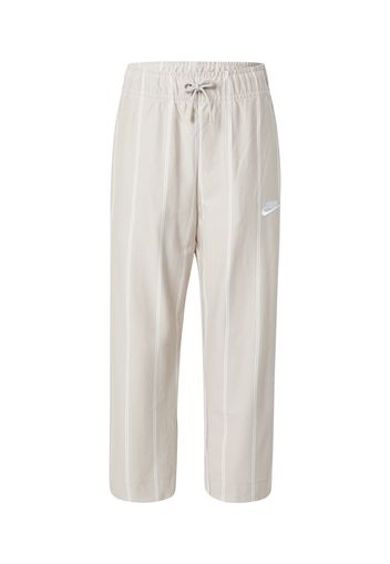 Nike Sportswear Pantaloni  crema / grigio chiaro