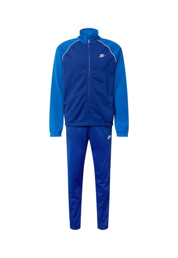 Nike Sportswear Tuta da jogging  blu / blu scuro / bianco