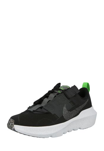 Nike Sportswear Sneaker 'Crater Impact'  nero / grigio scuro / verde neon