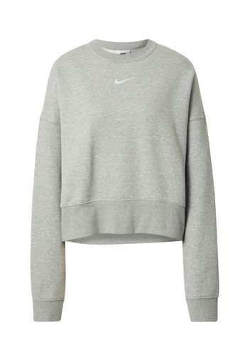 Nike Sportswear Felpa  grigio chiaro / bianco