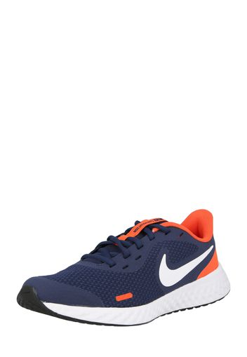 Nike Sportswear Scarpa sportiva 'Revolution 5'  navy / bianco / arancione scuro