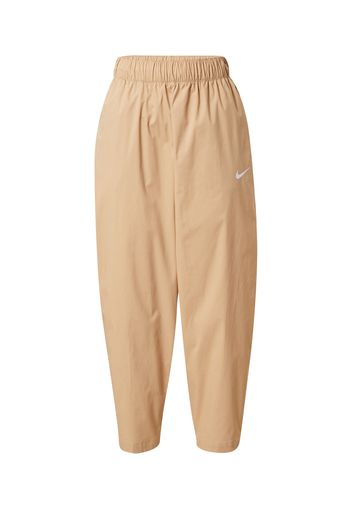 Nike Sportswear Pantaloni  beige chiaro / bianco