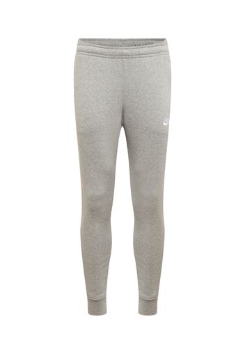 Nike Sportswear Pantaloni 'NSW Club'  grigio / bianco