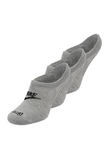 Nike Sportswear Calzino invisibile  grigio / nero