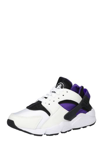 Nike Sportswear Sneaker bassa 'Huarache'  bianco / nero / lilla scuro