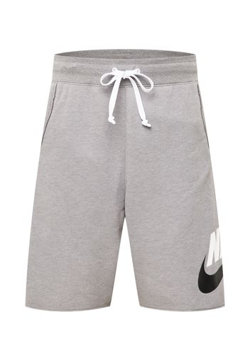 Nike Sportswear Pantaloni  grigio / bianco / nero