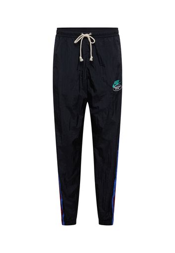 Nike Sportswear Pantaloni  nero / turchese / bianco / blu reale