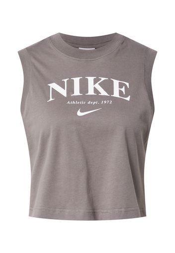 Nike Sportswear Top  pietra / bianco