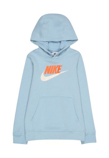 Nike Sportswear Felpa  blu chiaro / arancione / bianco