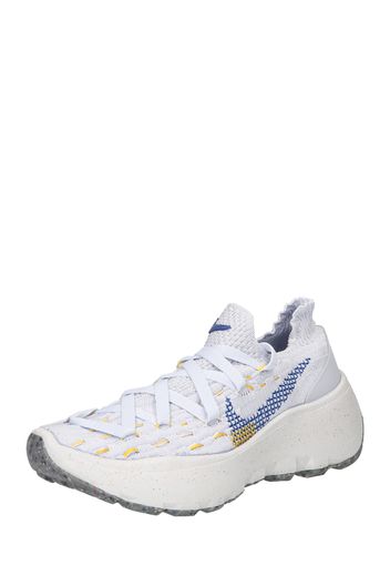 Nike Sportswear Sneaker bassa 'Space Hippie 04'  grigio / blu reale / giallo