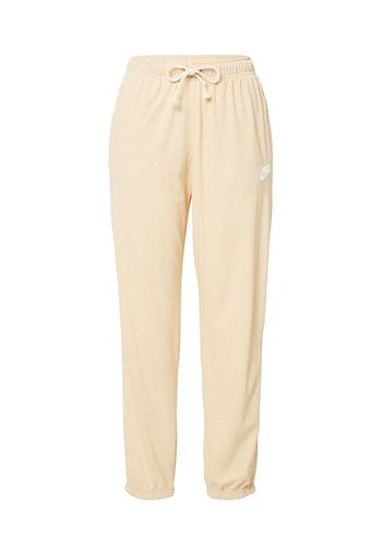 Nike Sportswear Pantaloni  beige / bianco